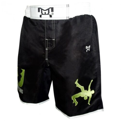 New Jersey Embroidered Fight Shorts - Image 3