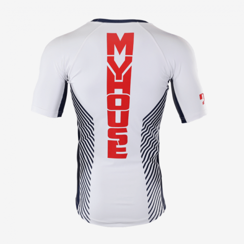 MyHouse USA White Compression Shirt - Image 2