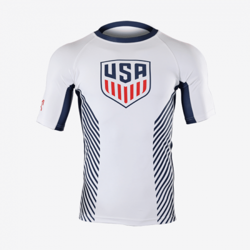 MyHouse USA White Compression Shirt