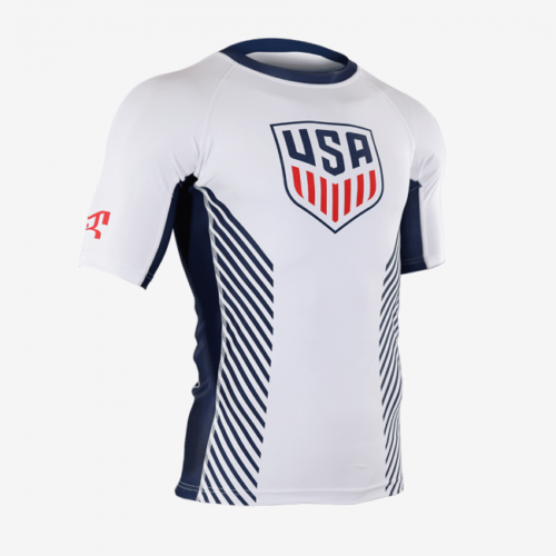MyHouse USA White Compression Shirt - Image 3