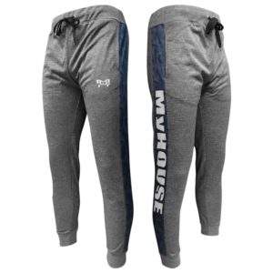 Blue City Joggers - Mens Heathered Box Stripe