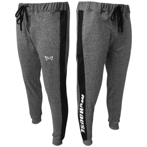 Mens Heathered Box Stripe Joggers