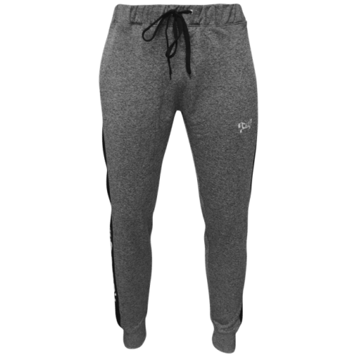 Mens Heathered Box Stripe Joggers - Image 3