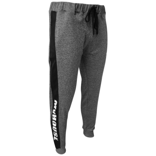 Mens Heathered Box Stripe Joggers - Image 5
