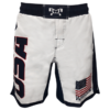 USA Strikethrough Sub White Fight Short - Image 2