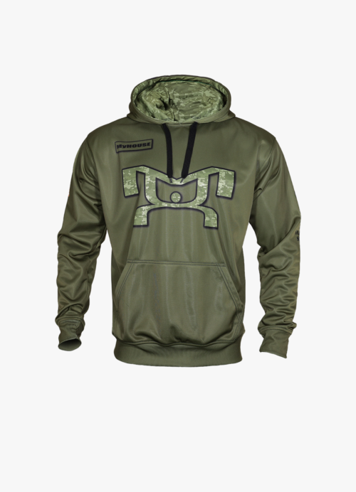 Salute the Troops Hoodie - Olive - Image 2