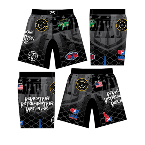 Lakeland Wrestling Club Sublimated Fight Shorts