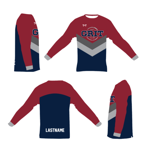 Grit Mat Club  Sublimated Long Sleeve Dri-Fit T-Shirt 2024