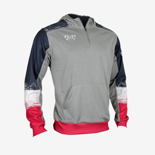 USA Wrestling Quarter Zip Hoodie