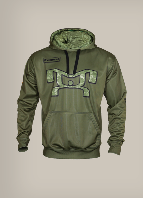 Salute the Troops Hoodie - Olive