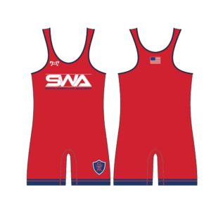 Smith Wrestling Academy Custom Red Singlet