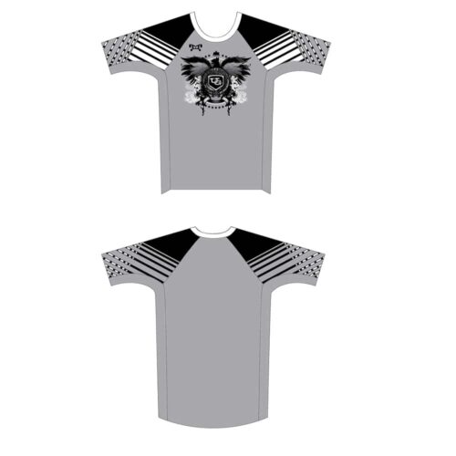 University of Grappling Custom Grey Compression Shirt