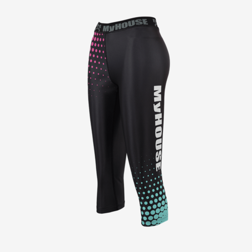 Women Wrestle 2 Leggings - Image 2