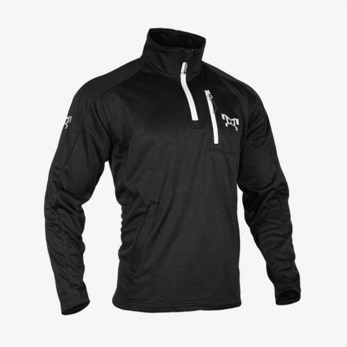 Black quarter zip fleece R