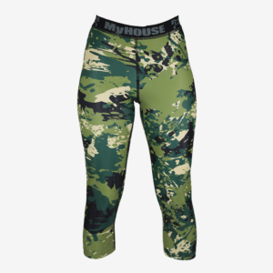 Green Camo Leggings