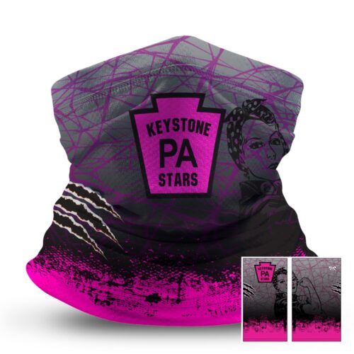 Keystone Stars Custom Female Tube Face Mask