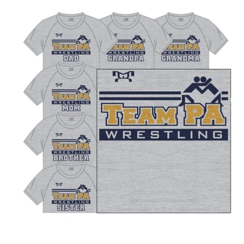 Team Pennsylvania Custom Sublimated Decal Fan T-Shirt