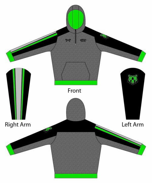 Union City Youth Custom Quarter Zip Hoodie