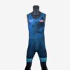 Men's Soaring Eagle Singlet - Blue - Image 2