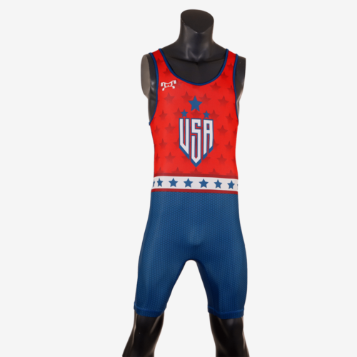 Men's 4th of July Singlet - Red - Image 10