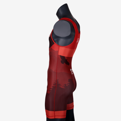 Men's Soaring Eagle Singlet - Red - Image 11
