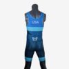Men's Soaring Eagle Singlet - Blue - Image 16