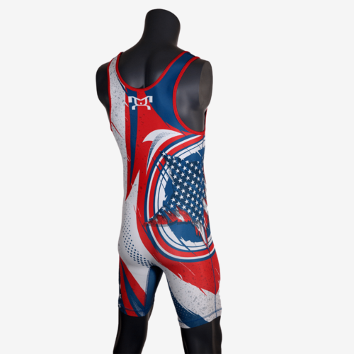 Men's Old Glory Singlet - Image 4