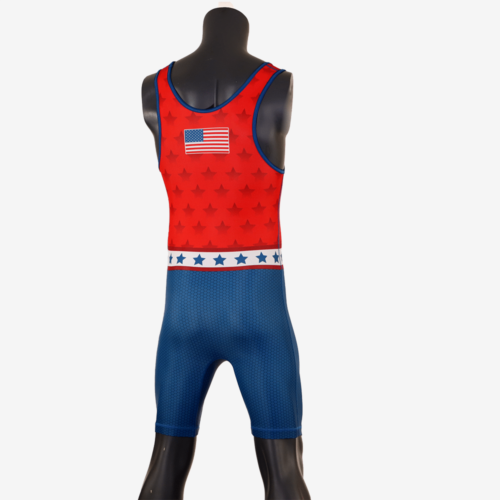 Men's 4th of July Singlet - Red - Image 5
