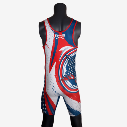 Men's Old Glory Singlet - Image 5