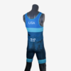 Men's Soaring Eagle Singlet - Blue - Image 18