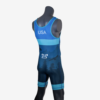 Men's Soaring Eagle Singlet - Blue - Image 19