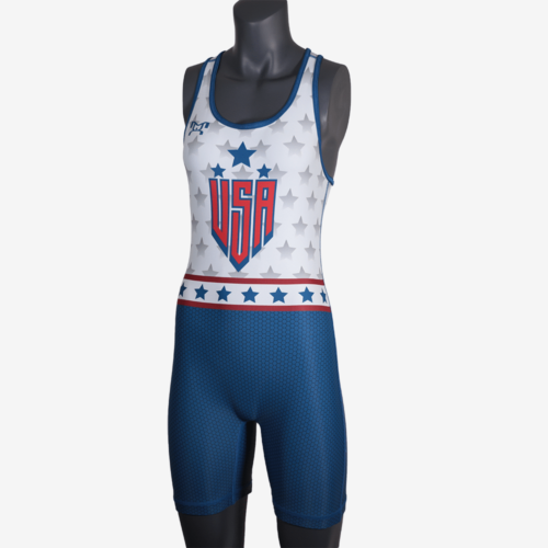 Women's 4th of July Singlet - White - Image 3