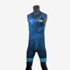 Men's Soaring Eagle Singlet - Blue - Image 3