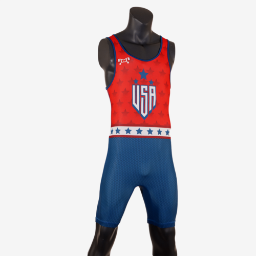 Men's 4th of July Singlet - Red - Image 9