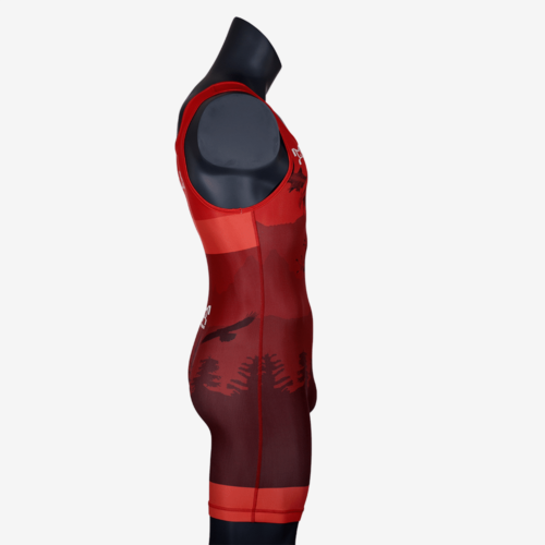 Men's Soaring Eagle Singlet - Red - Image 24