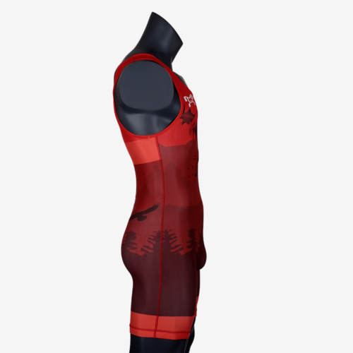Men's Soaring Eagle Singlet - Red - Image 25