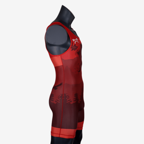 Men's Soaring Eagle Singlet - Red - Image 26
