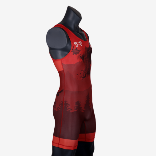 Men's Soaring Eagle Singlet - Red - Image 27