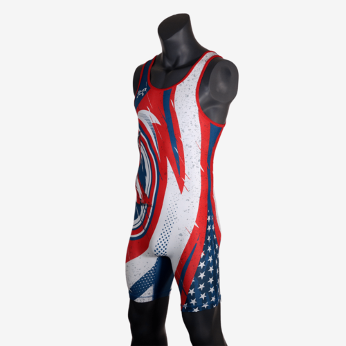 Men's Old Glory Singlet - Image 8
