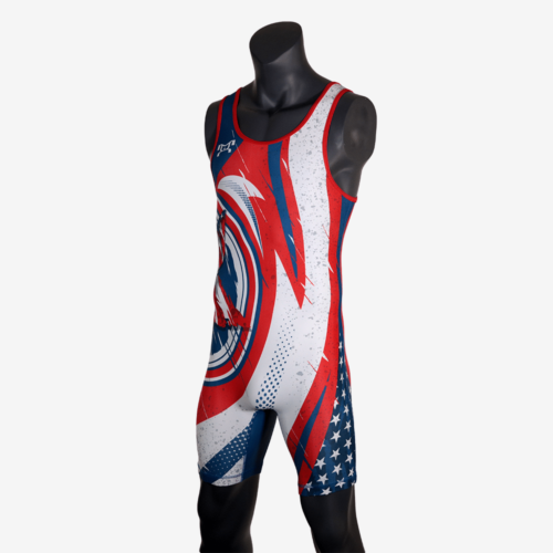 Men's Old Glory Singlet - Image 9