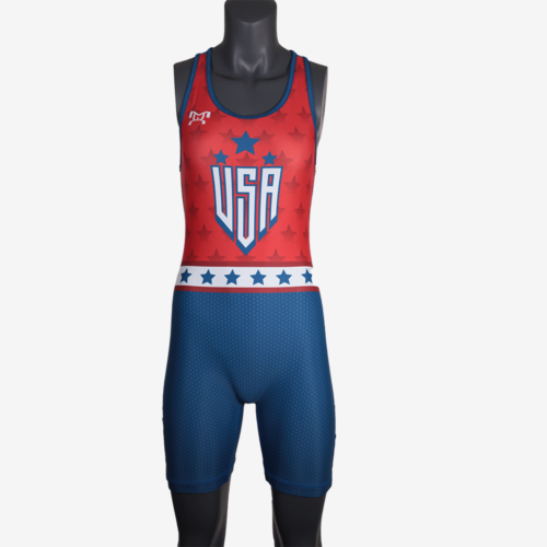 Women's 4th of July Singlet - Red - Image 2