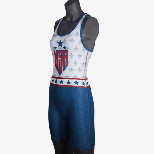 Women's 4th of July Singlet - White - Image 5