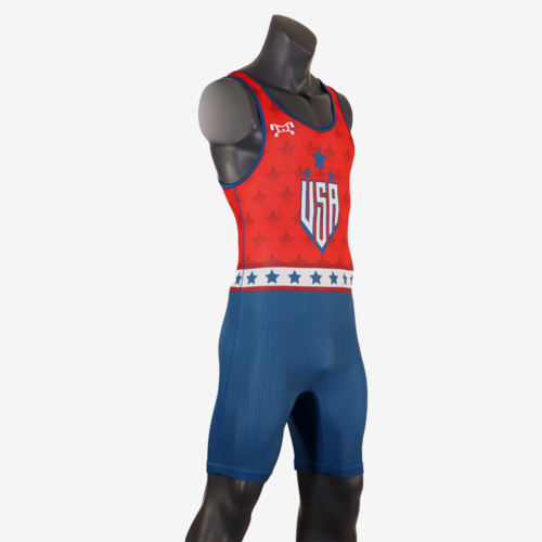 Men's 4th of July Singlet - Red - Image 6