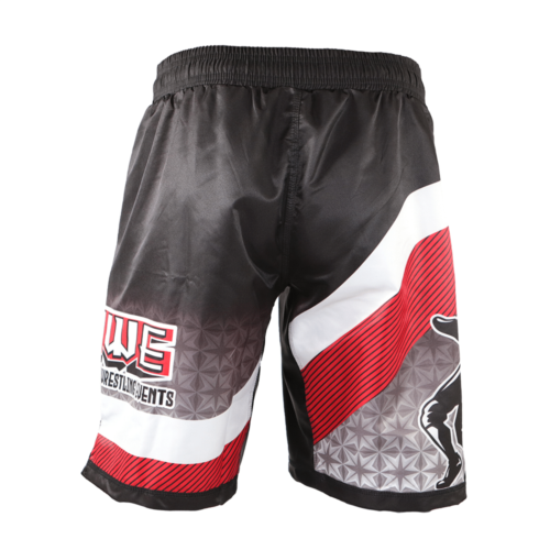 NAWE Sublimated Black Fight Shorts - Image 2