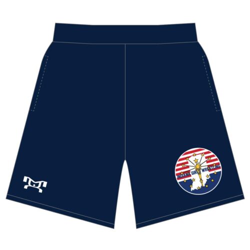 Indiana Girls Wrestling Custom Mesh Shorts