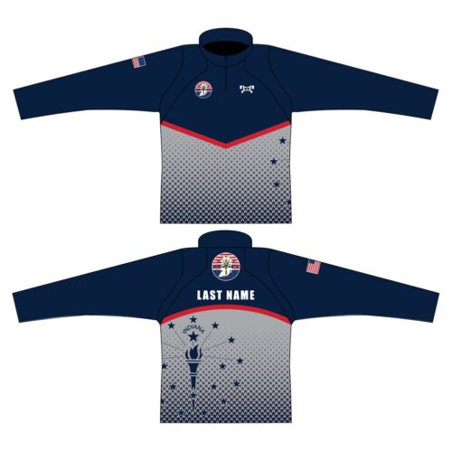 Indiana Girls Wrestling Custom Quarter Zip