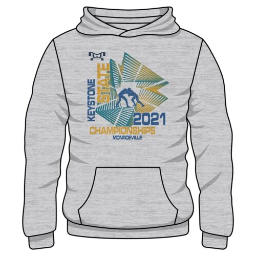 Keystone State Championship Sublimated Teal Hoodie