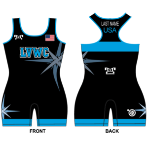 Women's Lehigh Valley Singlet - Blue Custom