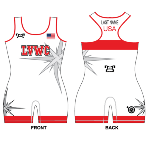 Women's Lehigh Valley Singlet - Red Custom