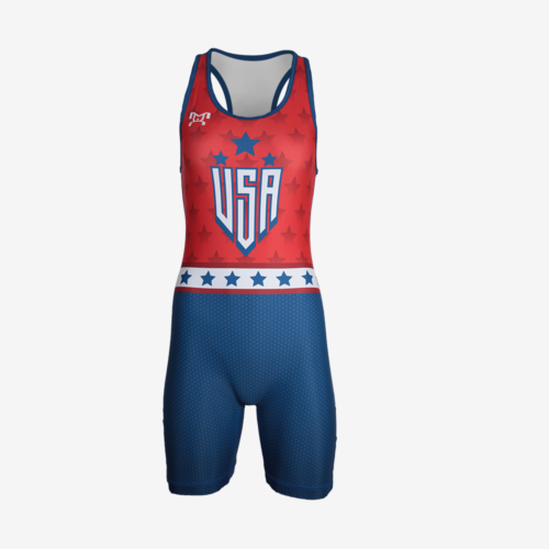 Women's 4th of July Singlet - Red